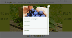 Desktop Screenshot of forager.org.uk